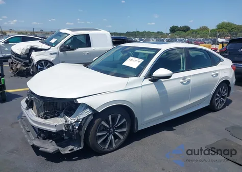 2024 Honda Civic Ex из США, поврежденный, VIN 2HGFE1F73RH334166